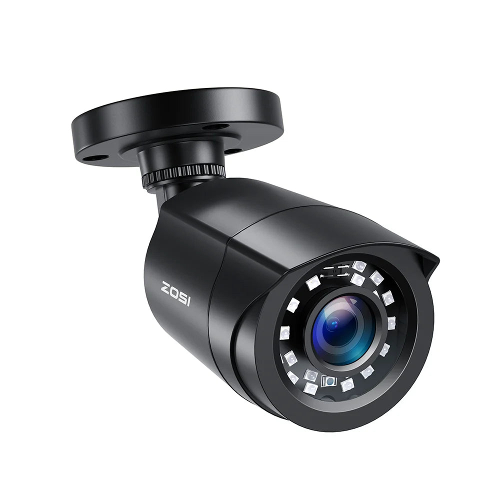 ZOSI HD 1080P 2MP H.265 4-in-1 CCTV Video Home Security IR Night Vision Weatherproof Bullet Camera for Surveillance System