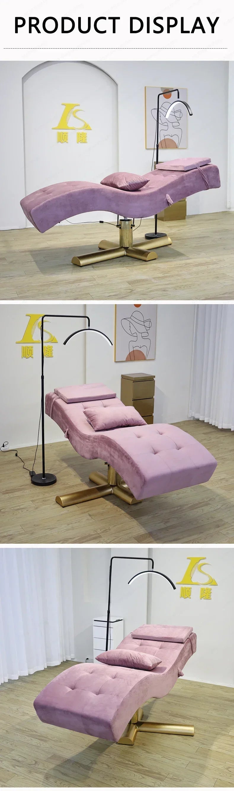 Professional Electric Massage Bed for Facial Spa - Ergonomic Recliner Massage Chairs Tidesmit