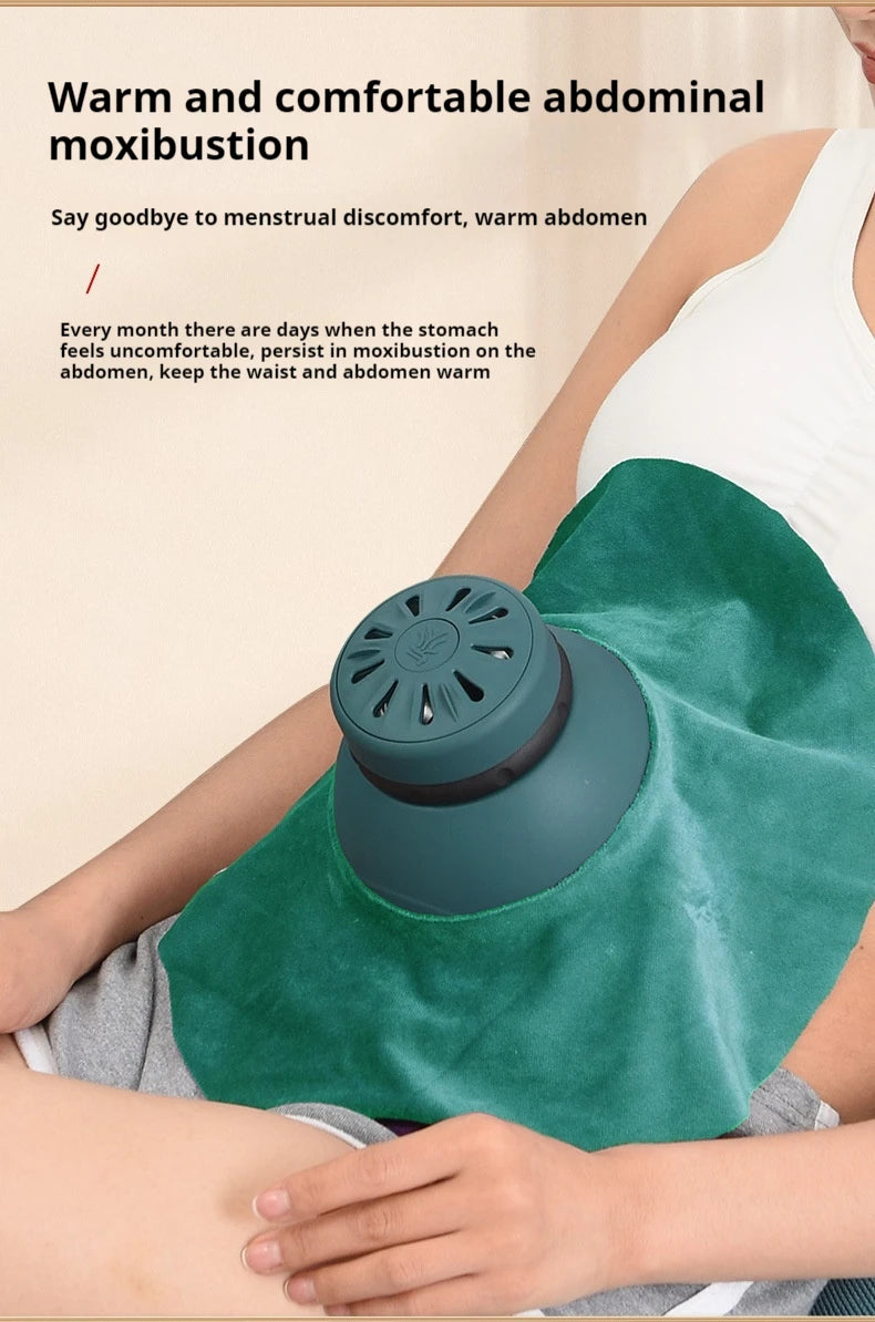 Smokeless Moxibustion Jar: Portable Muscle Relief & Heat Therapy Tool Back Massage Instrument Tidesmit