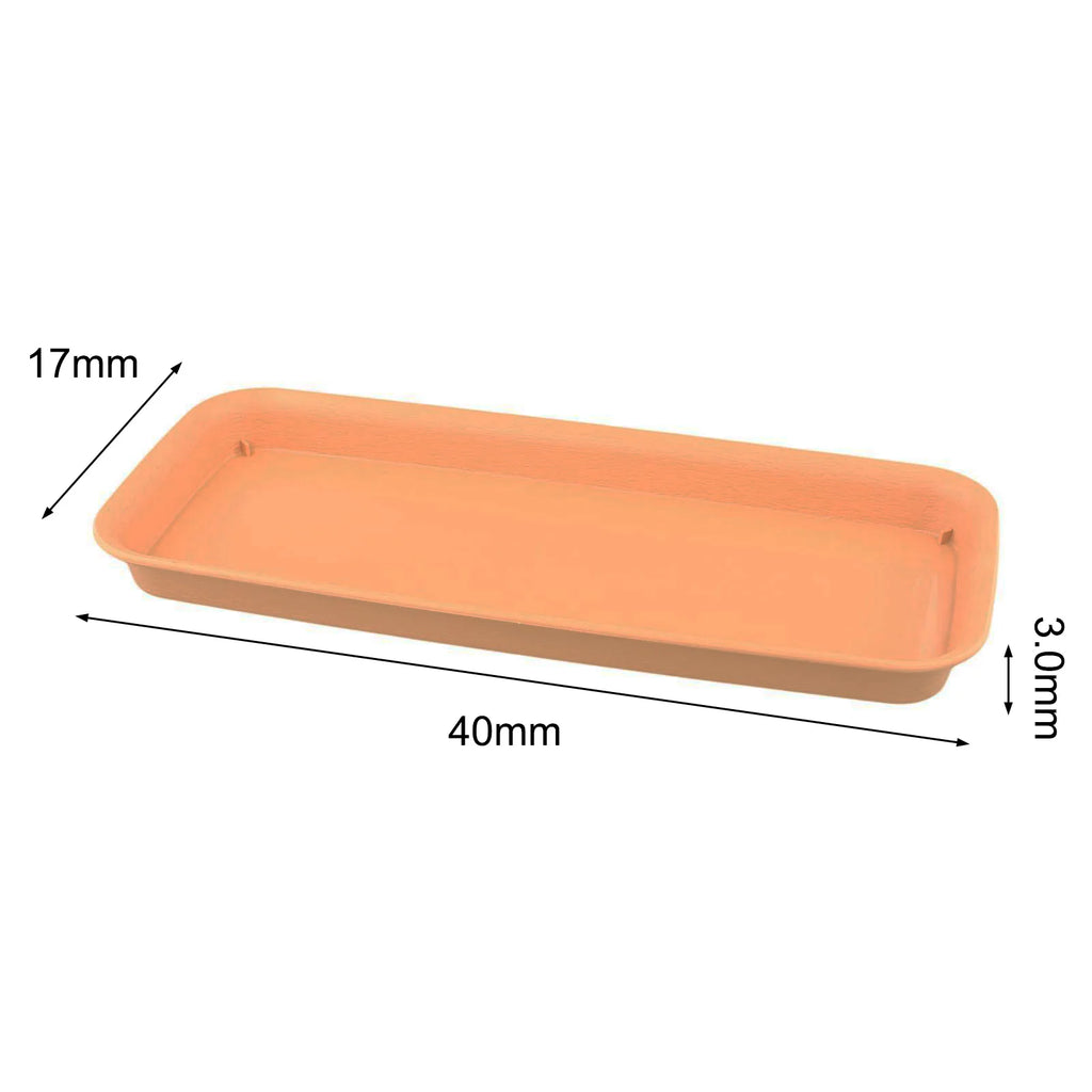 Water Tray Floor Flower Pot Tray 57.5*22.5*3.5cm Plastic Flower Pot Outdoor Garden Supplies Plant Rectangular Pot