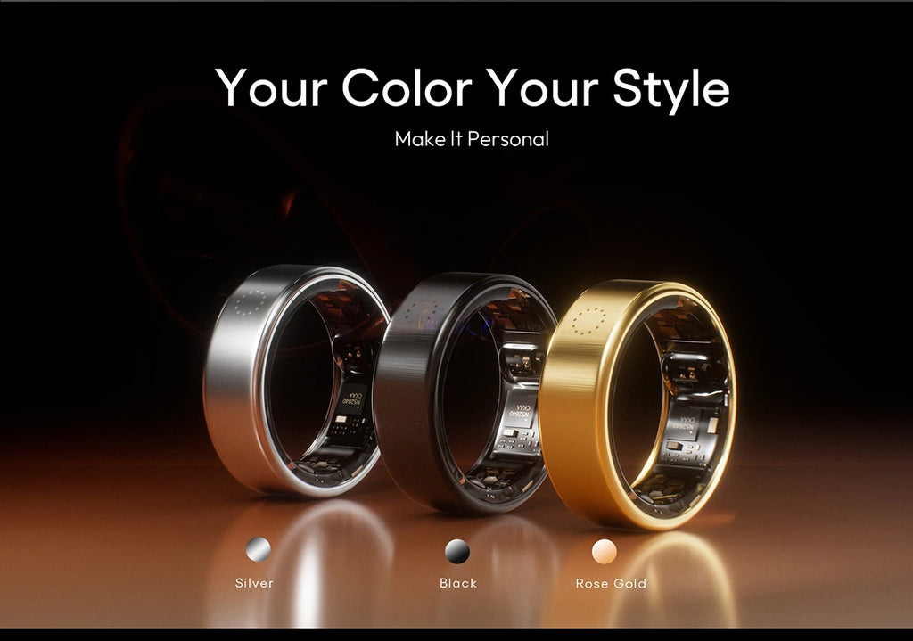 Trendy X3B Smart Ring HRV Heart Rate Monitor Sleep Tracker Women's Health Fitness Sensor
