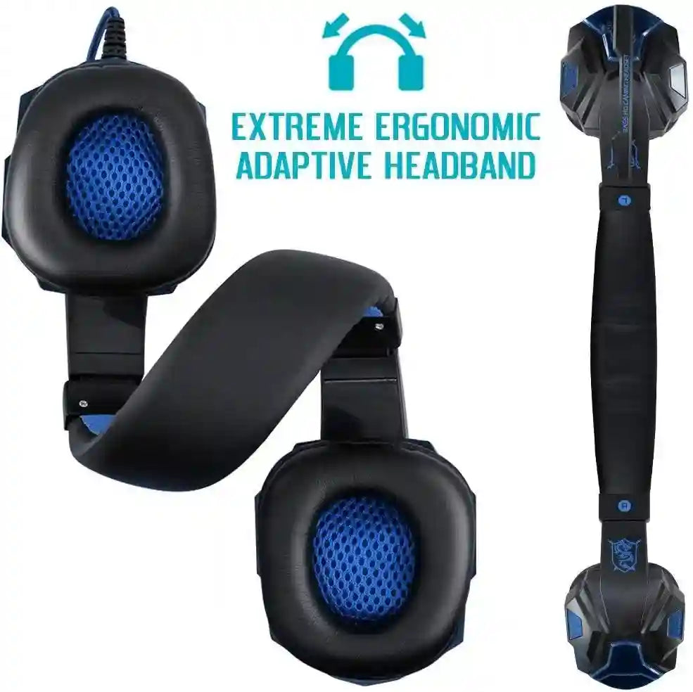Wired Gaming Headset with Microphone - 7.1 Surround Sound for PC and PS5 Tidesmit