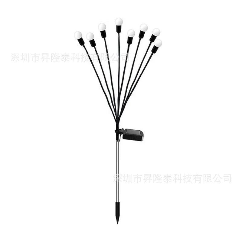 Solar Outdoor Light Butterfly Bobble Ball Swing Lamp Garden Yard Lawn Landscape Decor Light