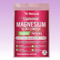 30 Patches Liposomal Magnesium Complex Transdermal Patches Citrate,Glycinate,Malate,Oxide,and More -Support Bone & Muscle