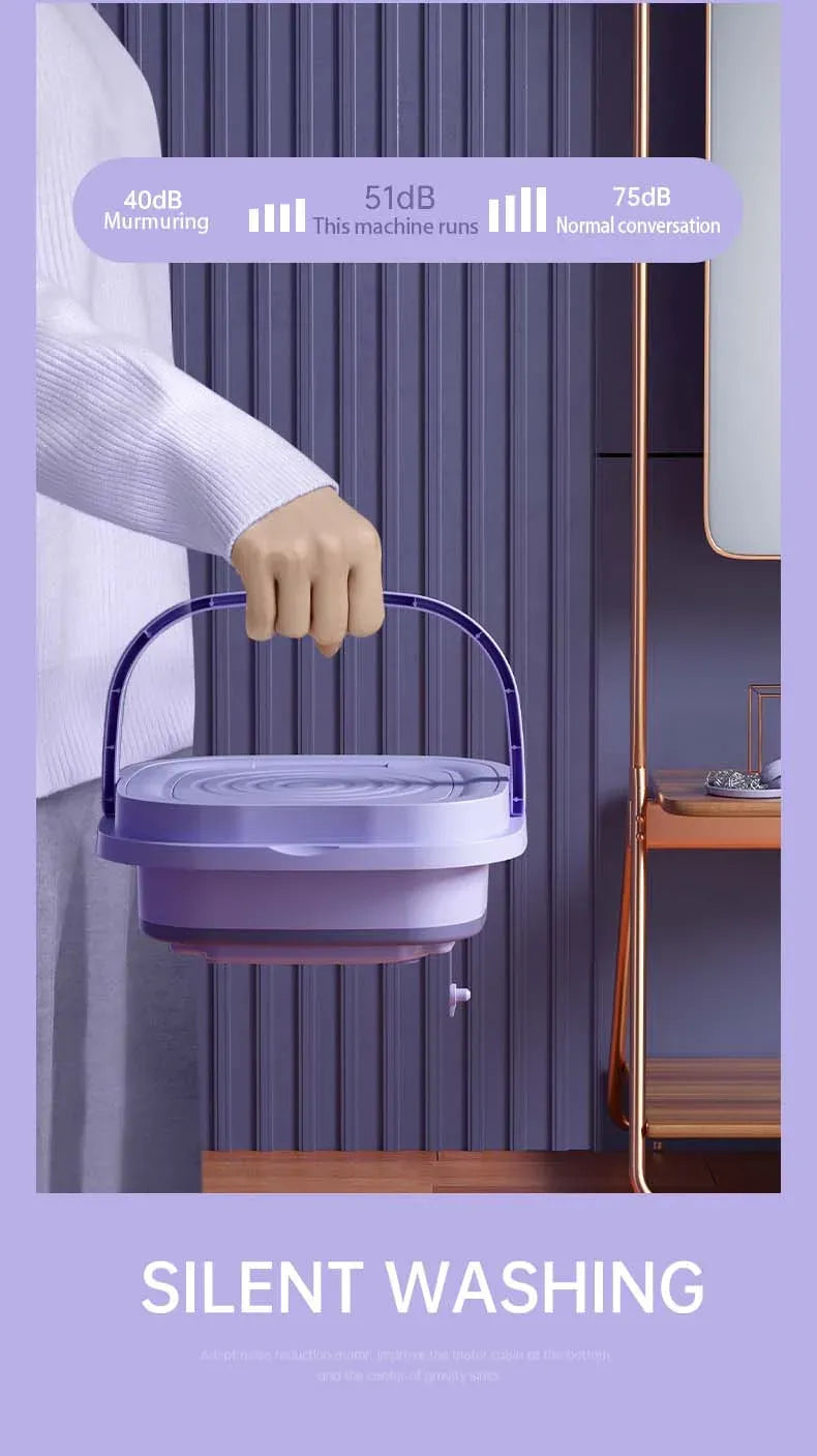 Tidesmit 8L Foldable Portable Washing Machine
