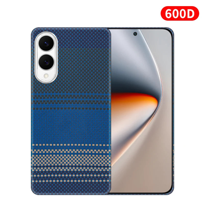 Samsung S25 Edge Kevlar Magnetic Case - Slim Aramid Fiber Cover Tidesmit
