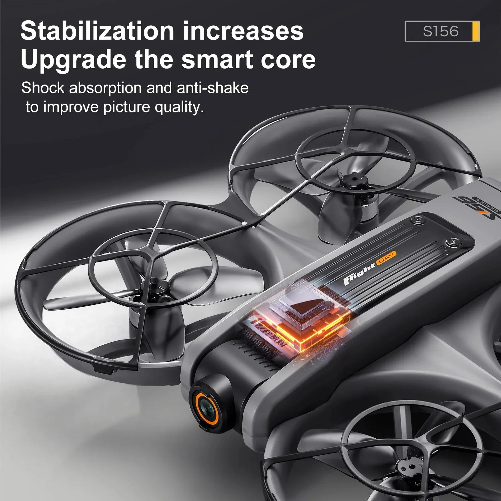 4K Camera Drone with Brushless Motor & Optical Flow - Tidesmit Tidesmit