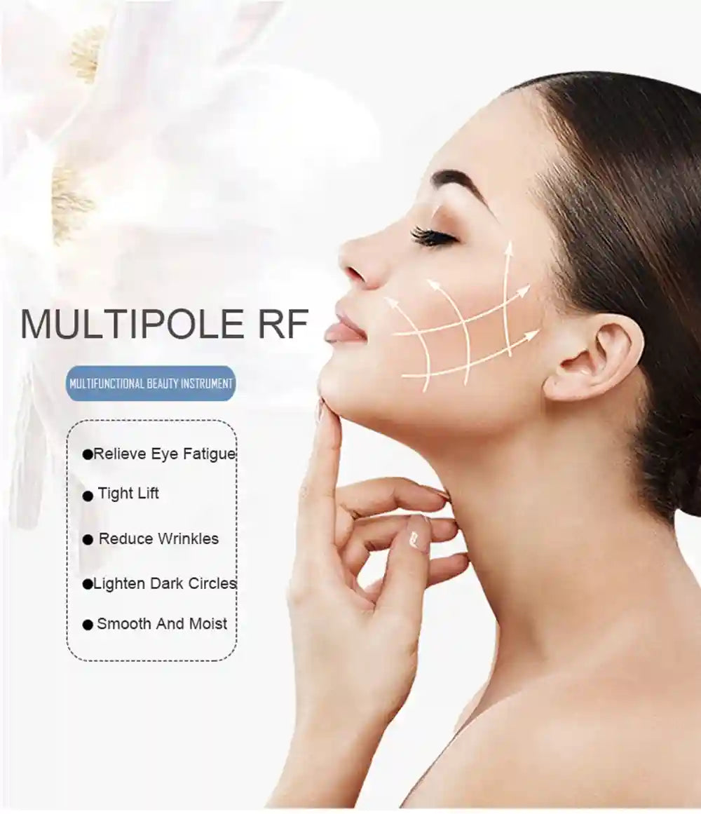 RF Skin Tightening Machine - Portable Face and Eye Lifting Device Eye Massage Instrument Tidesmit