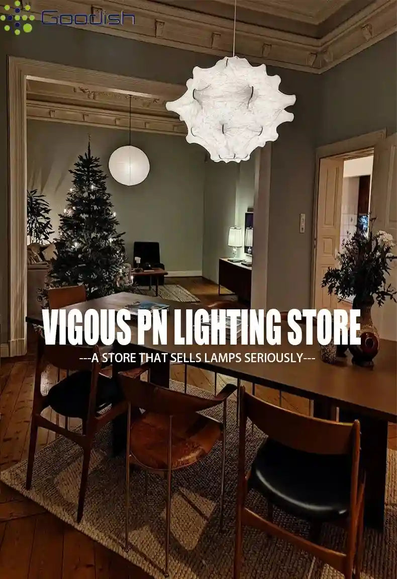 Wabi Sabi Silk Pendant Light | Handmade Aesthetic Chandelier 50-68cm Tidesmit