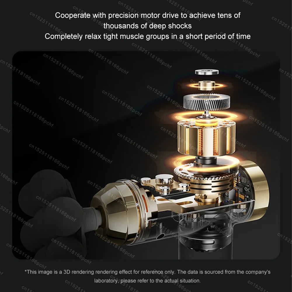 Deep Tissue Massage Gun - Electric Muscle Massager for Home Relaxation Relaxation Treatment Tidesmit