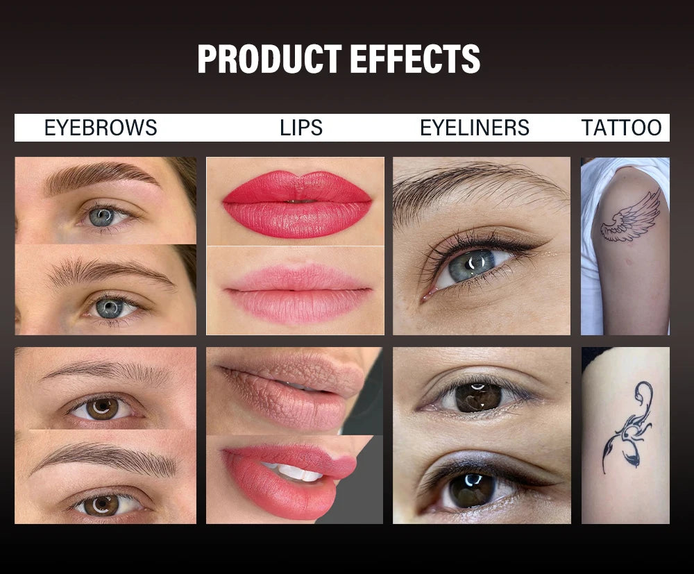 Wireless PMU Machine - Professional Rotary Microblading Pen Permanent Makeup Machines Tidesmit