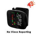 Rechargeable Wrist Blood Pressure Monitor Medical Russian/No Voice Digitlal Display Health Sphygmomanometer Tonometer