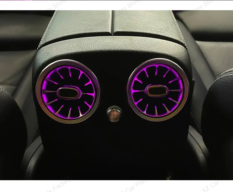 Mercedes Benz W205 X253 64-Color LED Ambient Lighting Kit Tidesmit