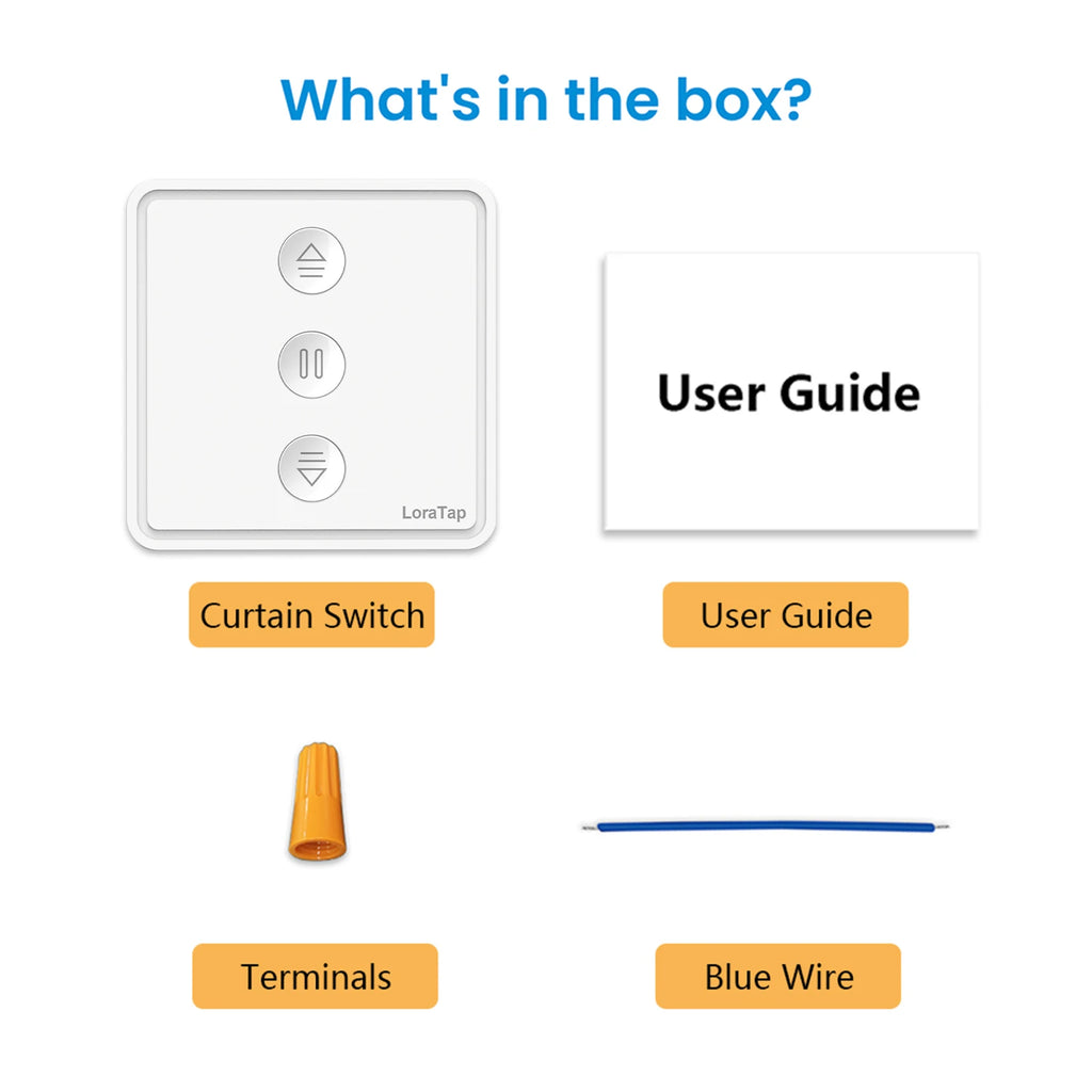 Smart Curtain Switch for Tuya Blinds with Precise Percentage Control Tidesmit