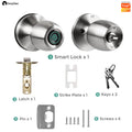SmarDeer Fingerprint Lock for Tuya Smart Lock with Bluetooth Door Lock Keyless Entry with Fingerprint and Tuya App