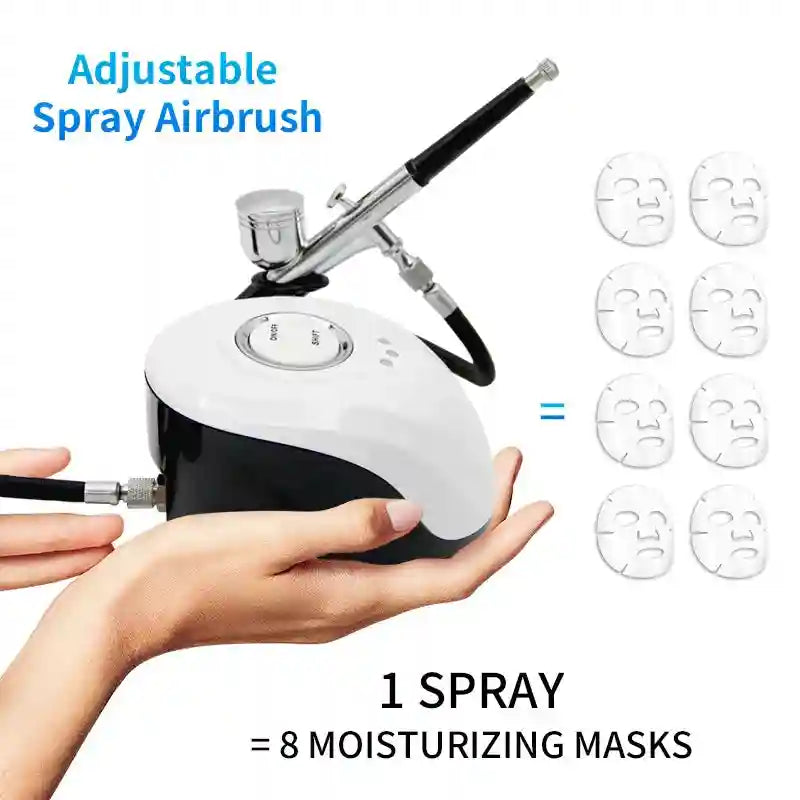 Oxygen Facial Machine: Deep Skin Cleaning & Rejuvenation System Eye Massage Instrument Tidesmit