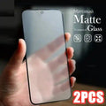 Vivo Y22S Screen Protector Matte Anti-Fingerprint Tempered Glass 2 Pack AE 2 Pieces Glass Tidesmit