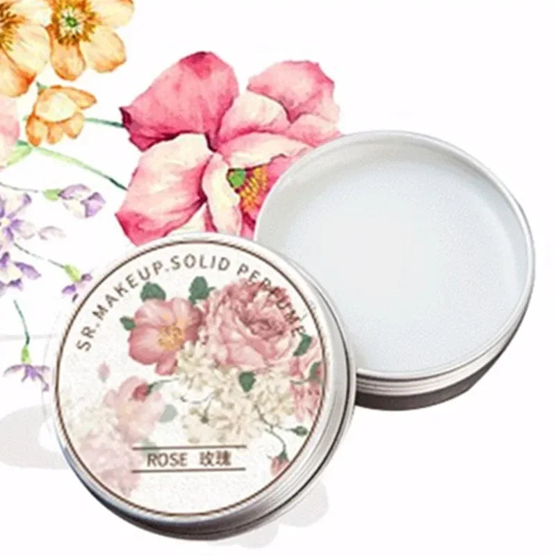 Tidesmit portable solid perfume balm with long-lasting fresh elegant floral fragrance for women