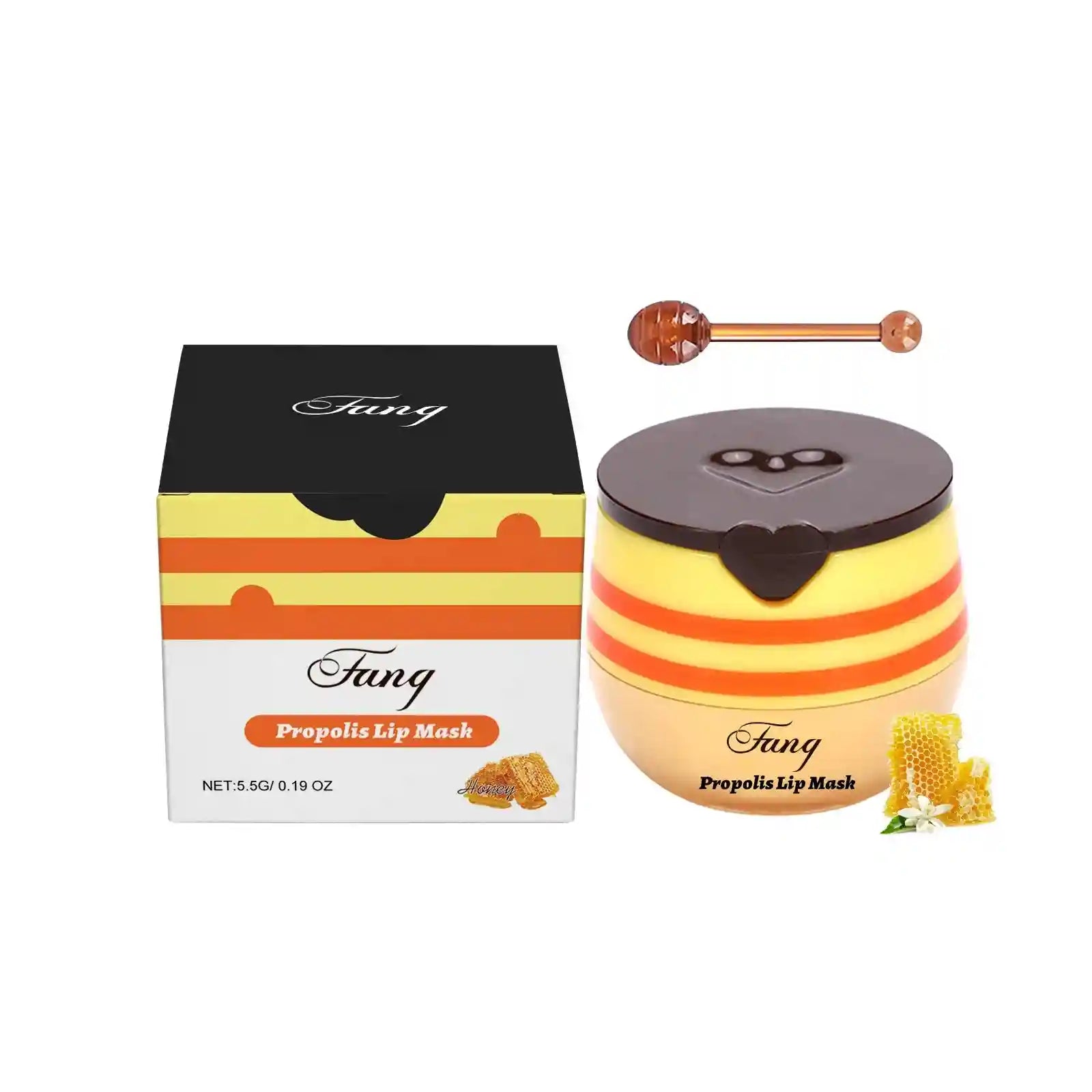 Moisturizing Lip Treatment & Hydrating Repair Balm - Tidesmit Lip Care Honey flavor boxed Tidesmit
