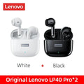 Lenovo LP40 Pro TWS Wireless Earphones Bluetooth 5.1 | Tidesmit 1 White 1 Black Tidesmit