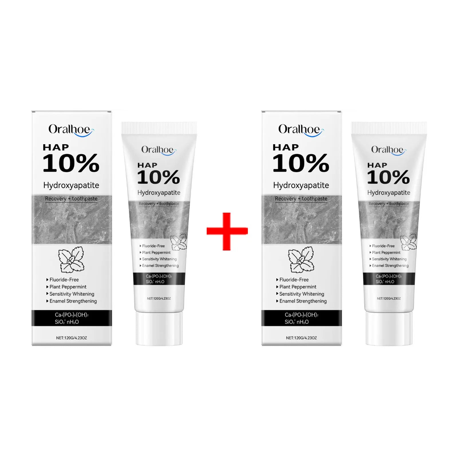 Tidesmit Hydroxyapatite teeth whitening toothpaste for enamel repair and fresh breath stain removal