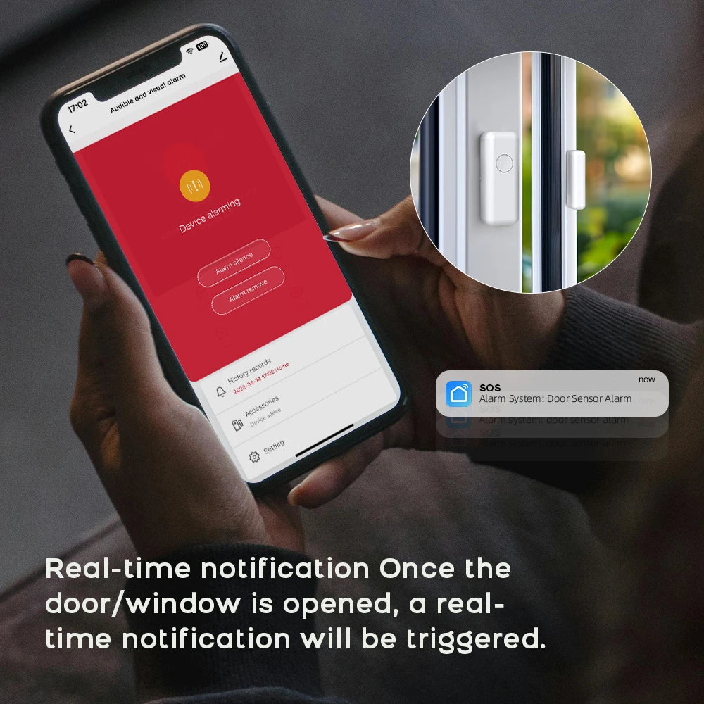 4G WiFi Home Alarm System with Motion Sensors - Smart Security Kit Tidesmit