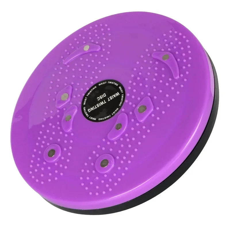 Waist Twisting Disc for Core Balance - Durable Anti-Slip Fitness Board Body Shaping Massage Equipment Purple Tidesmit