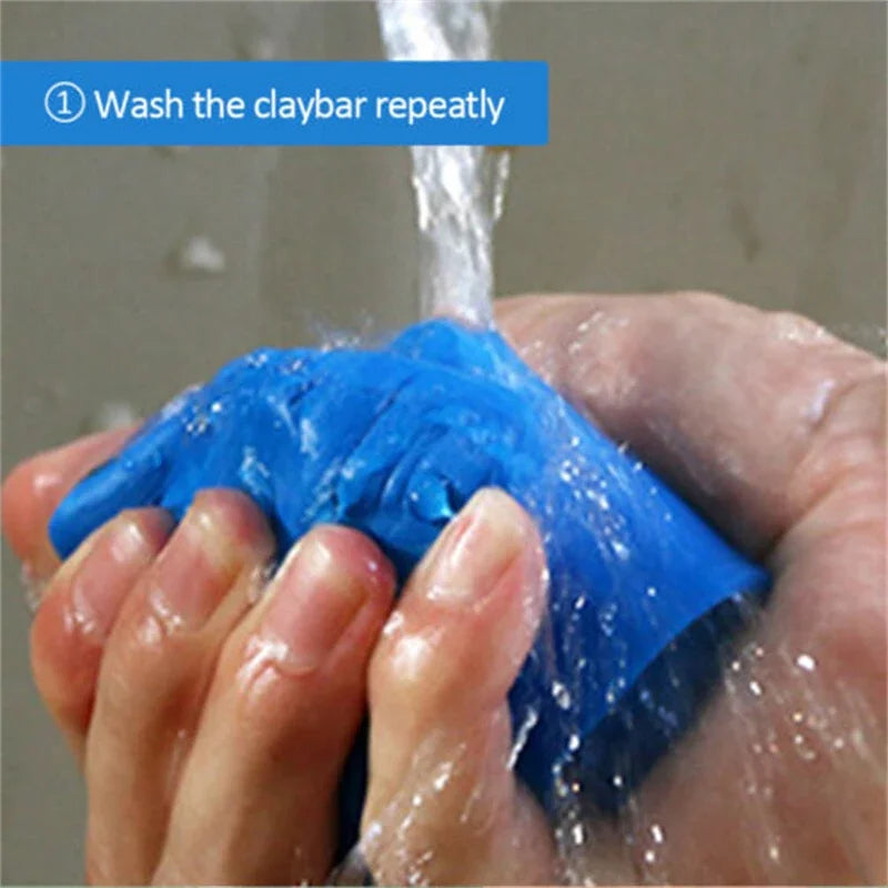 1-10Pcs Car Cleaning Clay Bar Washing Mud Car Detailing Waxing Polish Treatment Fine Grade Auto Detailing Cleaner Tool