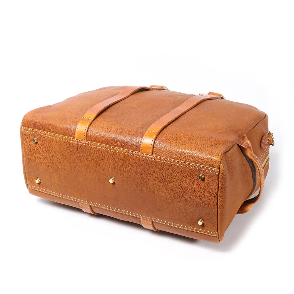 New Original Design Luxury Men's Handbag Genuine Leather 15.6 Laptop Bag Unisex Shoulder Cross Bag Travel Fitness Duffle Bag