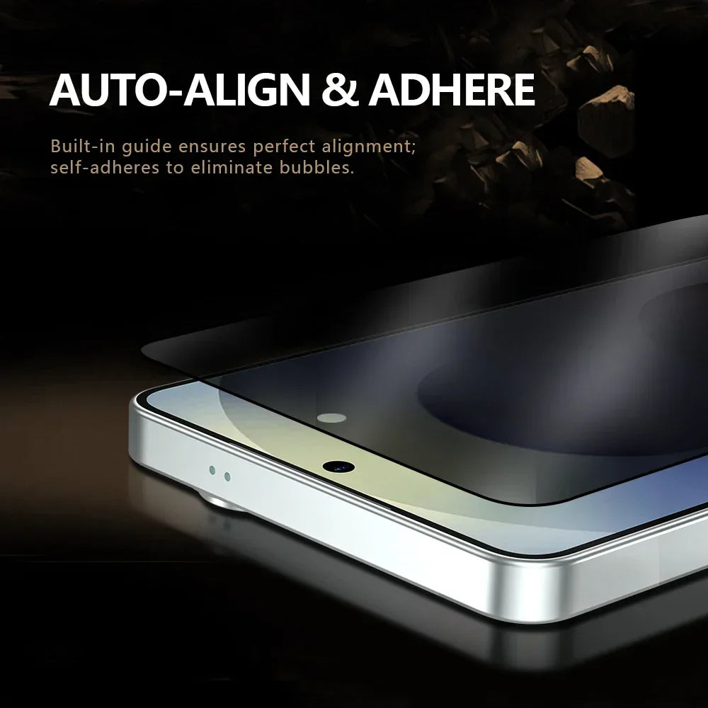 Anti-Spy Screen Protector for Samsung Galaxy S24 Ultra - 9H Privacy Glass Tidesmit