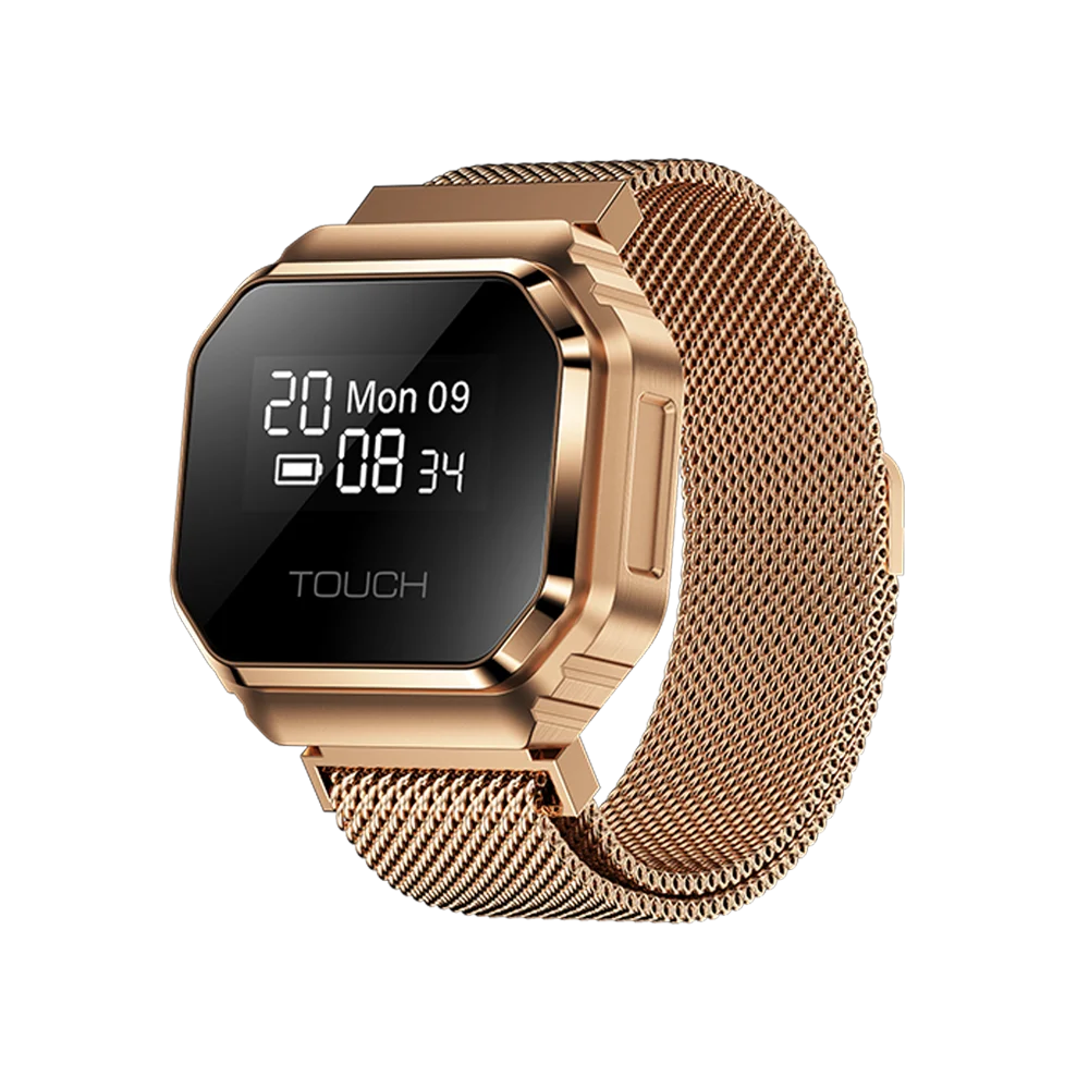 Smart Health Ring: Waterproof Heart Rate & Sleep Monitor Gold Tidesmit