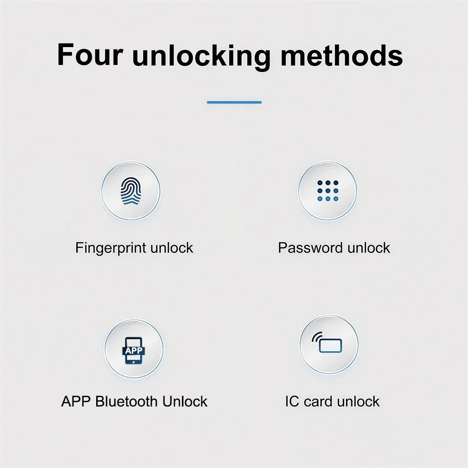 New RAYKUBE EG One Tuya BLE Smart Lock + Wireless Fingerprint and PIN Pad FP01 Bundle – Drill-free, Easy Installation