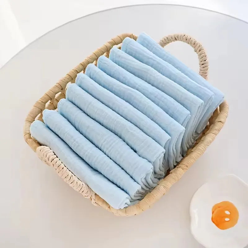 10pc/pack Baby Diapers 100% Cotton Resuable Washable Cloth Diaper Cover for Newborn Nappy Absorbent Gauze Baby Items