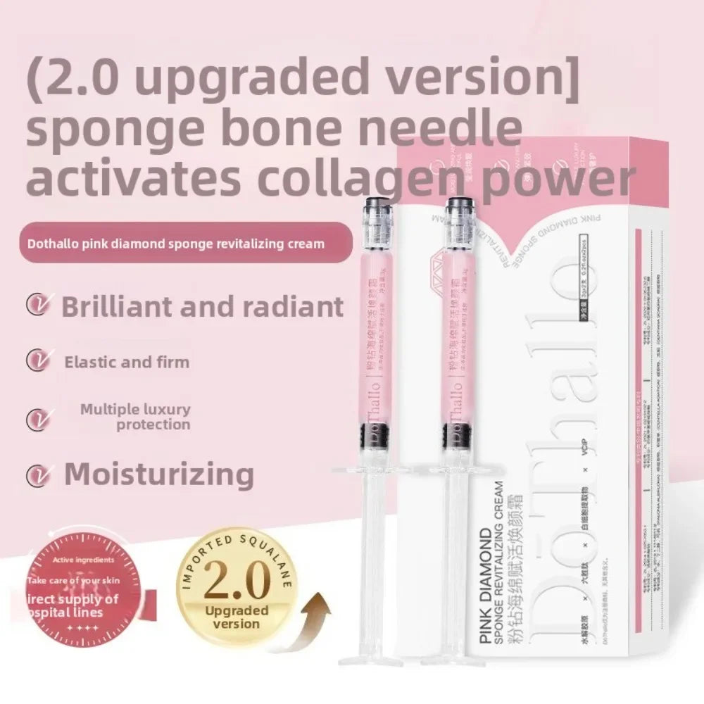 Tidesmit teeth whitening kit with sponge cream for contour lifting, firming, and anti-wrinkle moisturizing care.