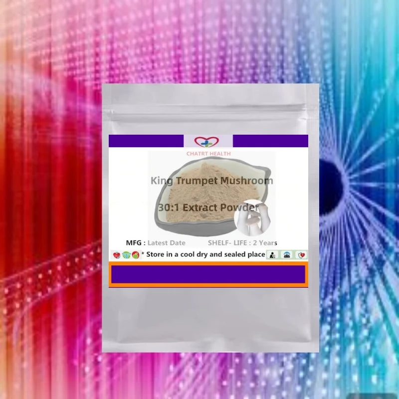 Supply High Quality AE French Horn Mushroom King Trumpet Mushroom Extract DIY semi-finished raw materials, free shipping