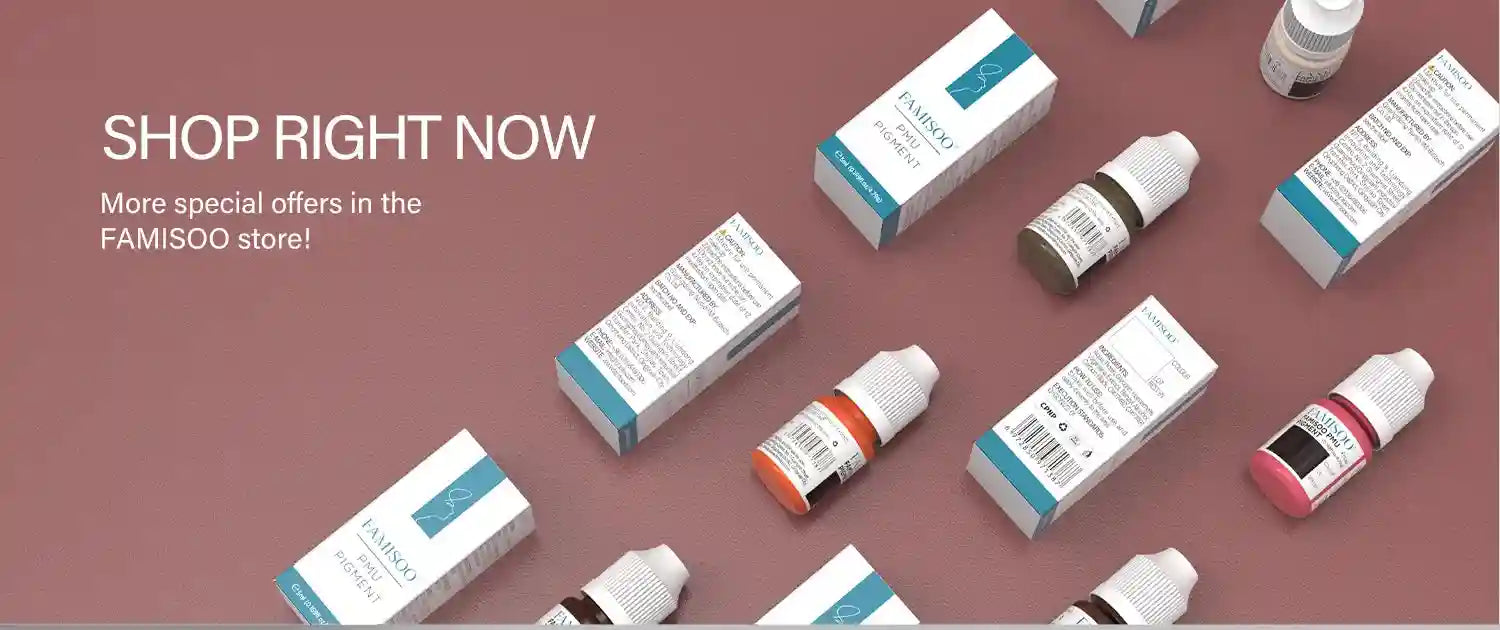 Permanent Makeup Pigment 5ml | Professional PMU Lip & Brow Ink Permanent Makeup Machines Tidesmit