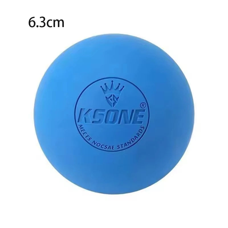 Massage Lacrosse Ball for Deep Tissue Relief and Muscle Recovery Relaxation Treatment 1blue Tidesmit