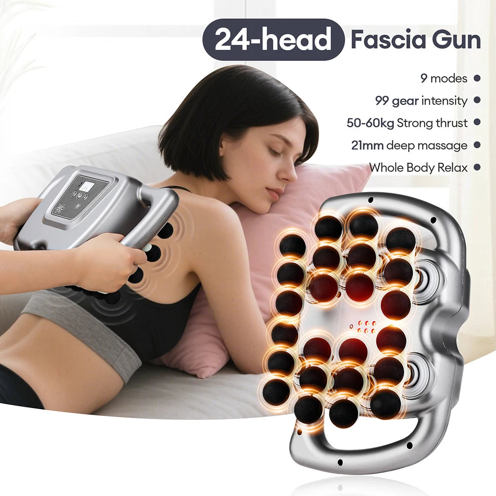 Deep Tissue Electric Massager - Professional Muscle Recovery Device Body Shaping Massage Equipment Tidesmit