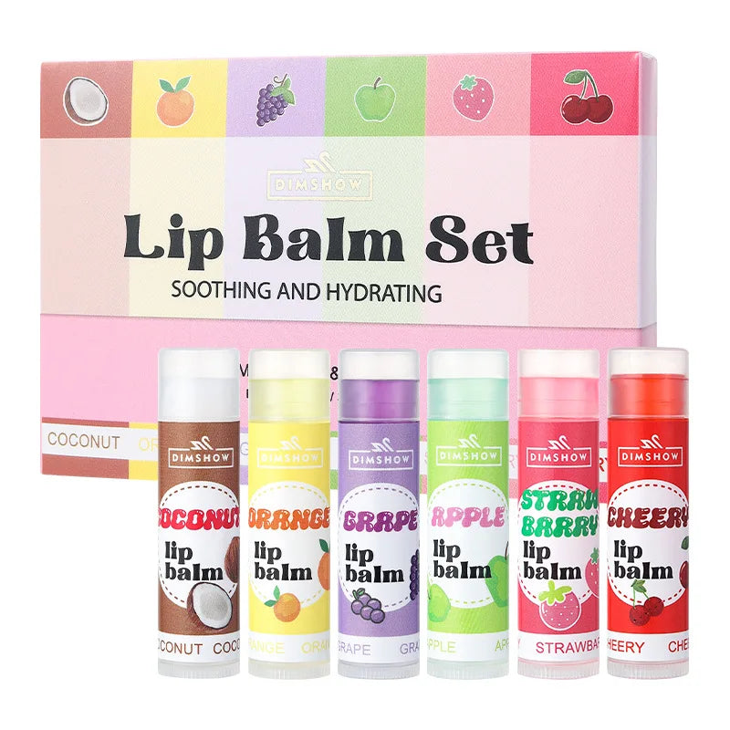 Fruit Moisturizing Lip Mask Set - Nourishing Lip Treatment for Dry Lips Lip Care 21235 Tidesmit