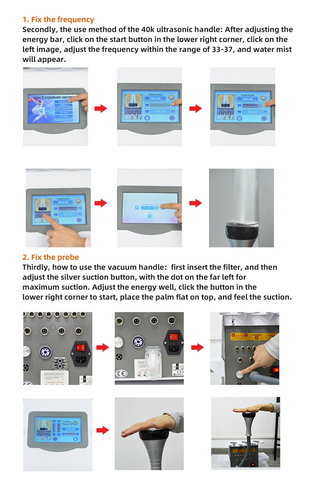 Ultrasonic Cavitation 6-in-1 Body Slimming Device - Tidesmit Body Shaping Massage Equipment Tidesmit