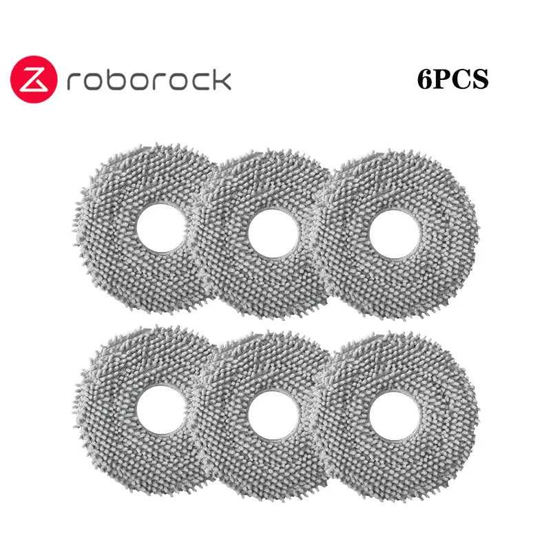 Tidesmit replacement accessory kit including dust bag, brush, filter, and mop for Roborock Q Revo series vacuums
