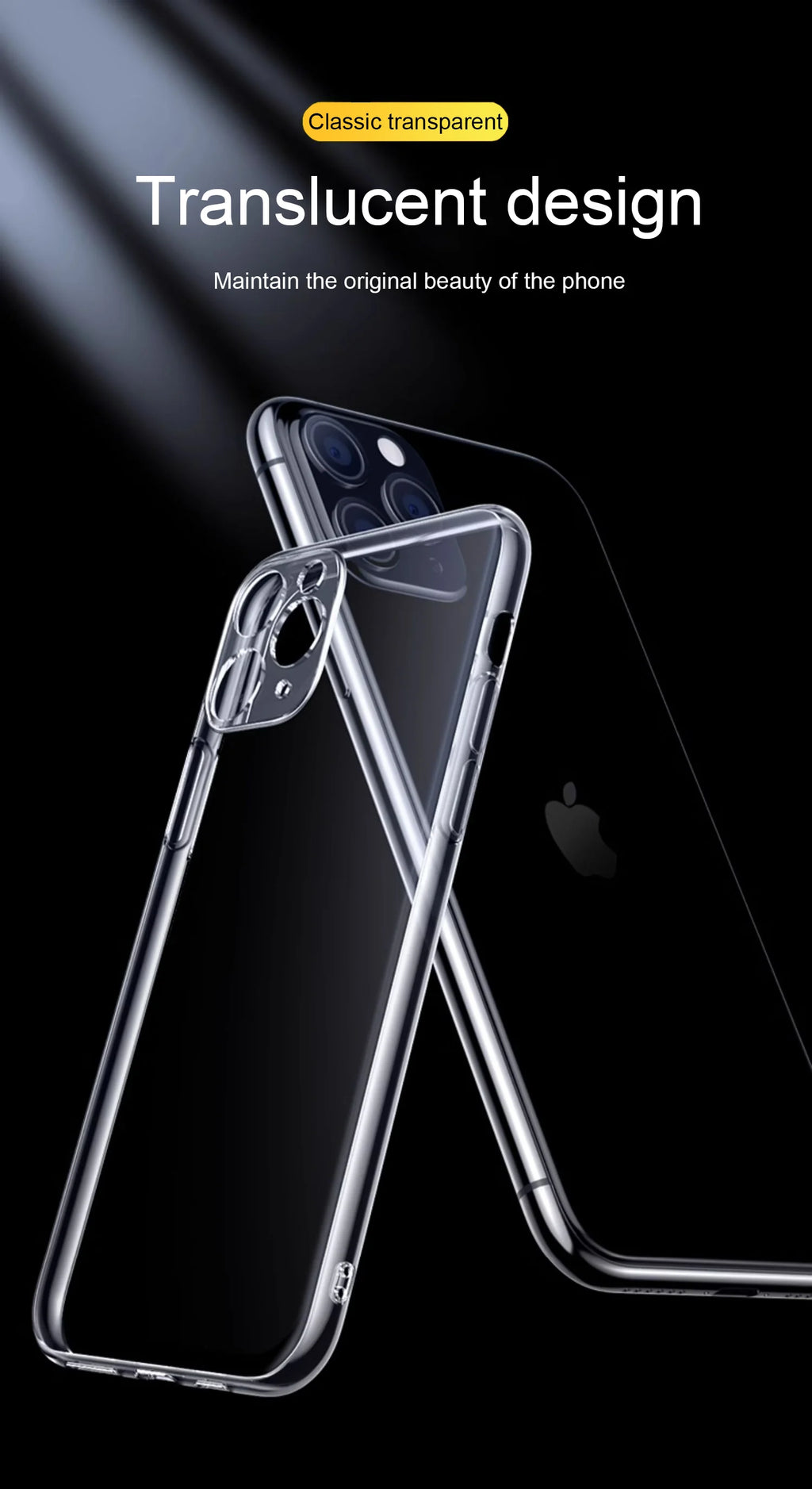 Clear Shockproof iPhone Case: Slim Fit Drop Protection by Tidesmit Tidesmit