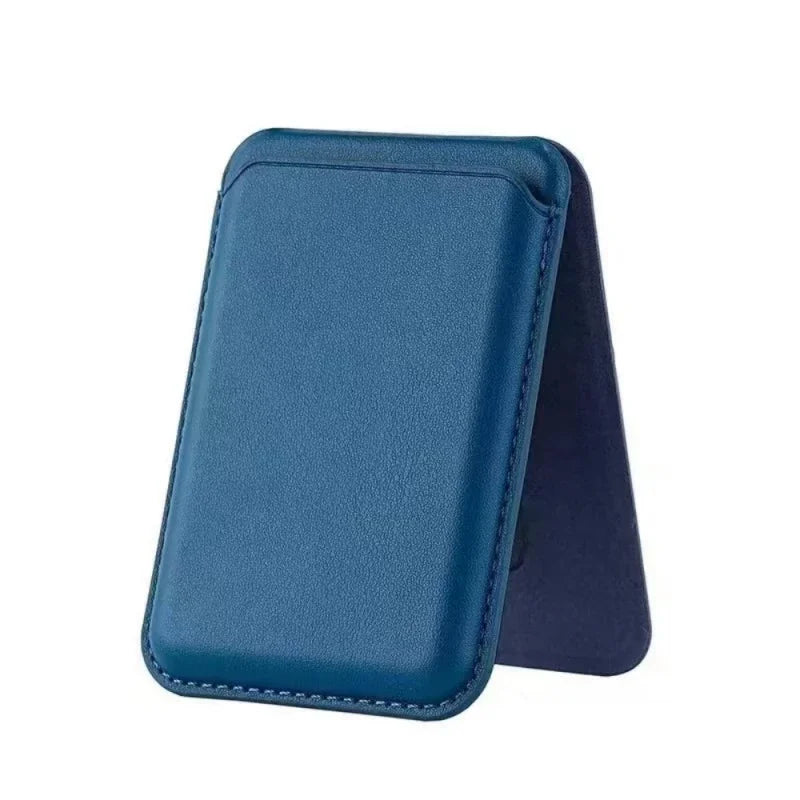 Magnetic Leather Wallet Case for iPhone 15 Pro Max with Kickstand 05 Tidesmit