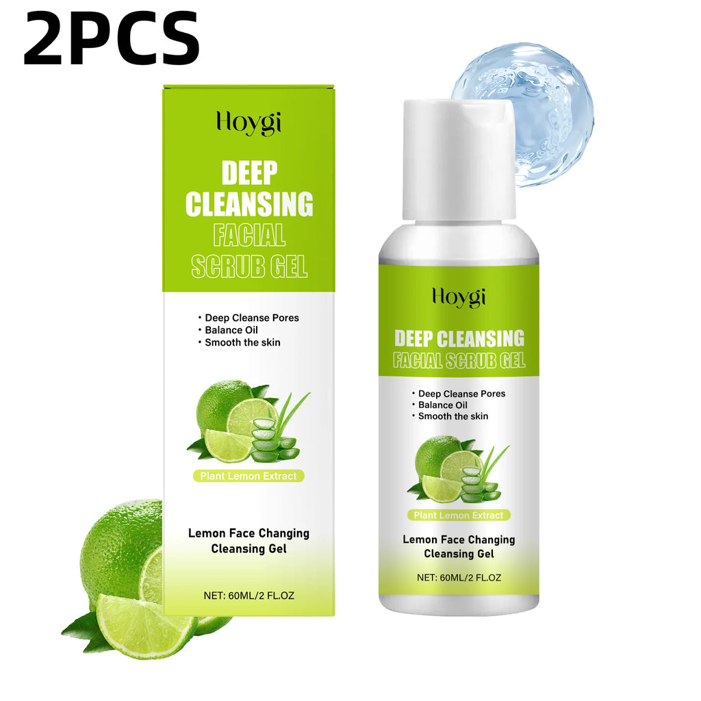 Facial Exfoliating Gel | Hydrating Pore Refining Treatment by Tidesmit Scrubs Treatments 2PCS China Mainland Tidesmit