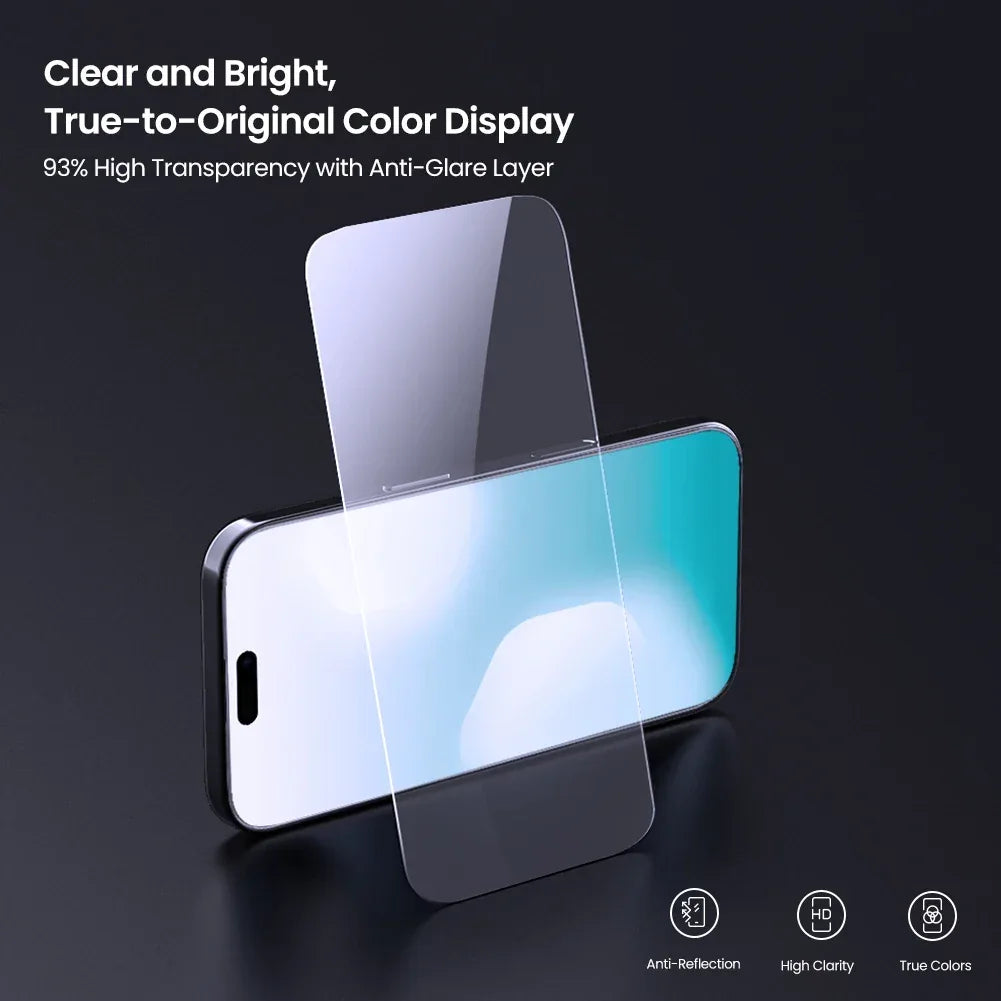 iPhone 17 Pro Max Screen Protector - 9H Tempered Glass | Tidesmit Tidesmit