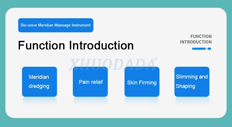 Electric Massager with Heat Therapy | Tidesmit Muscle Stimulator Back Massage Instrument Tidesmit