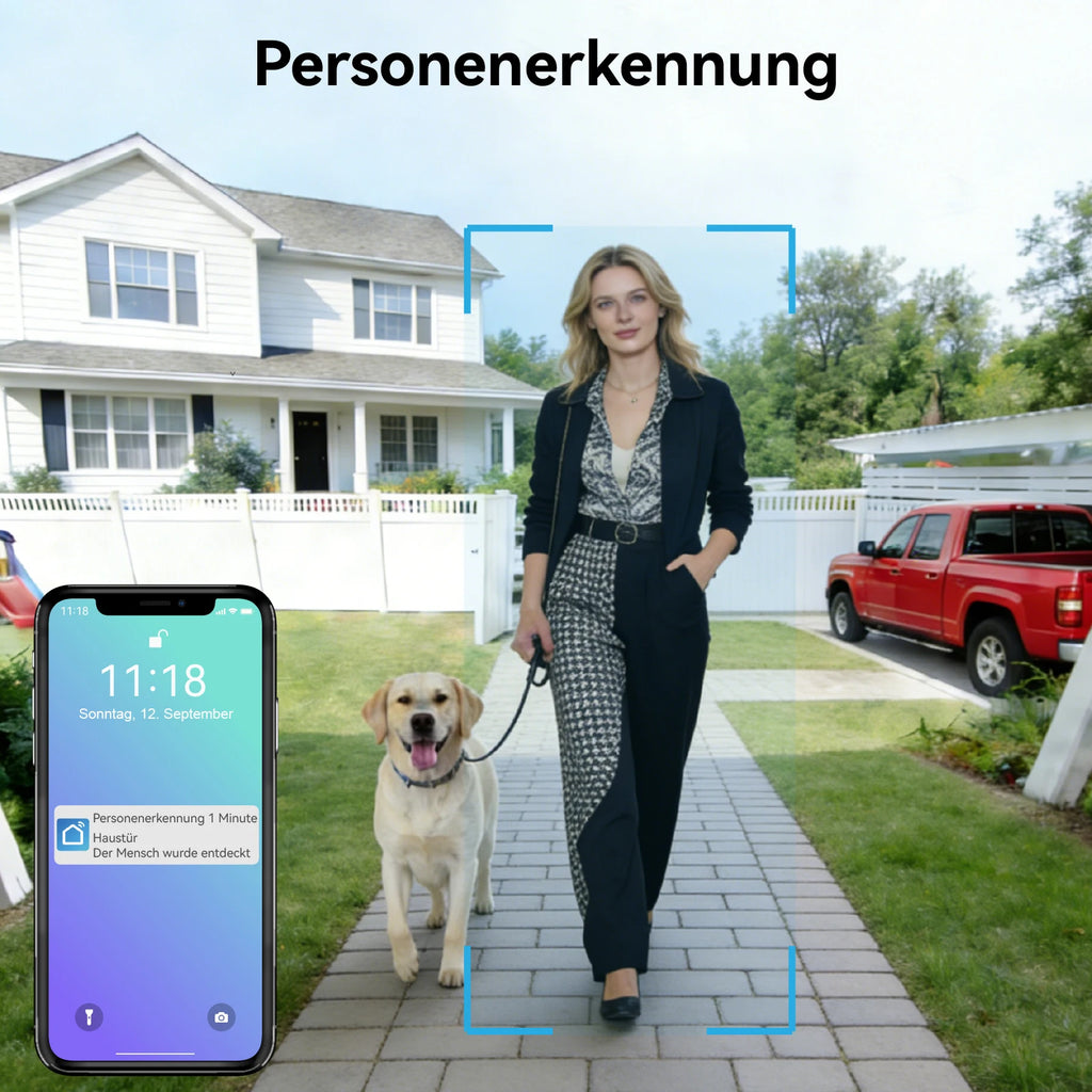 7" Touch Monitor Tuya WIFI Video Building Intercom System 2 Wire Cable Port 2-4 Units Apartment Video Door Phone Doorbell Kits