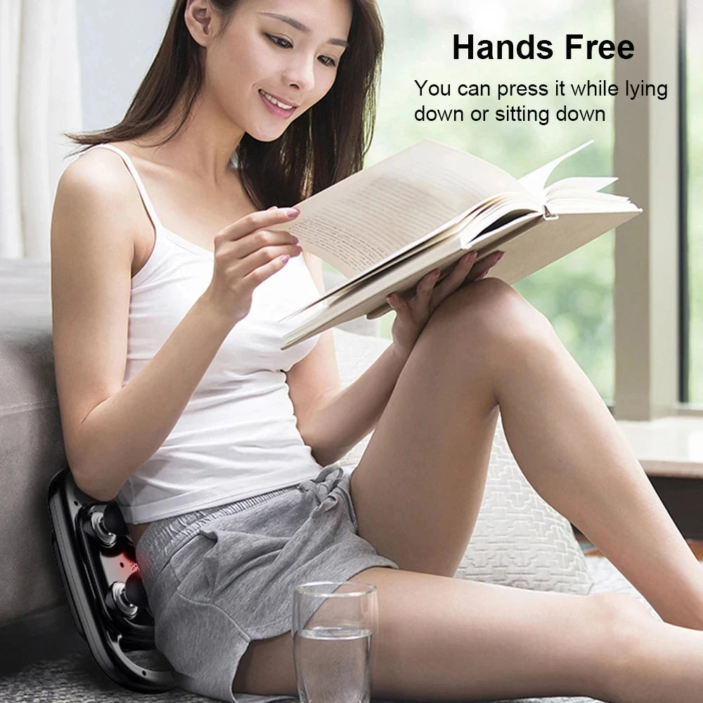 Deep Tissue Massage Gun – 6-Head Electric Massager for Muscle Relief Body Shaping Massage Equipment Tidesmit