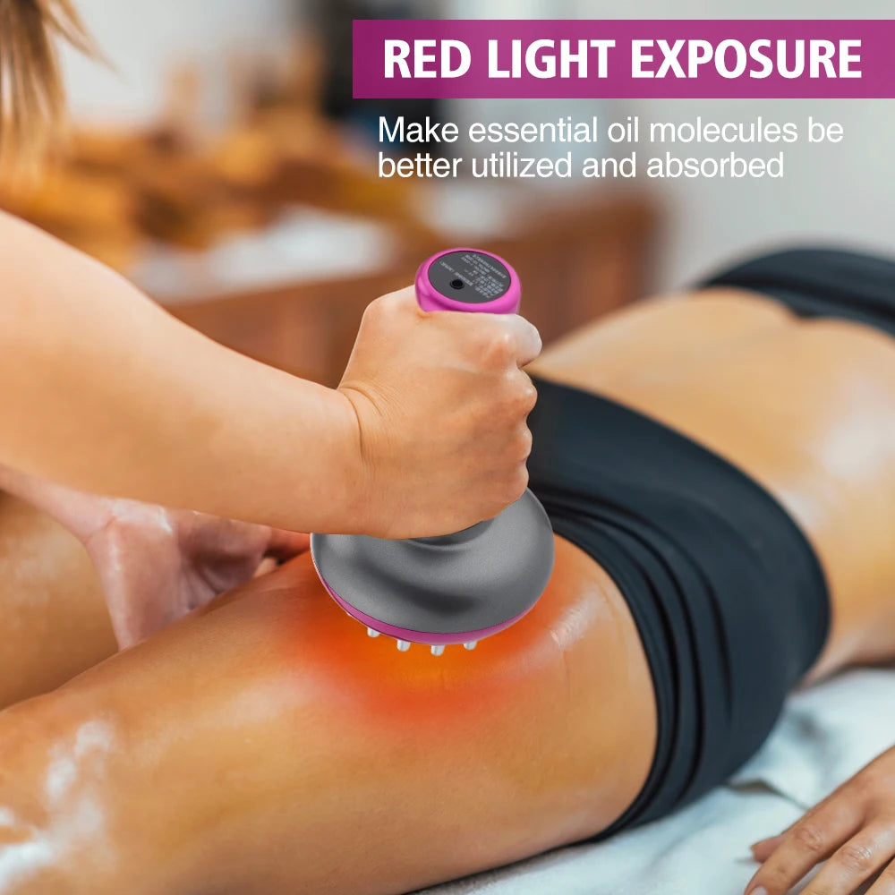 Electric Gua Sha Tool: Rechargeable Muscle Relief & Heat Therapy Body Shaping Massage Equipment Tidesmit