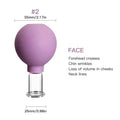 Facial Cupping Set for Skin Lifting and Anti-Wrinkle Massage Therapy Eye Massage Instrument Purple-2 Tidesmit
